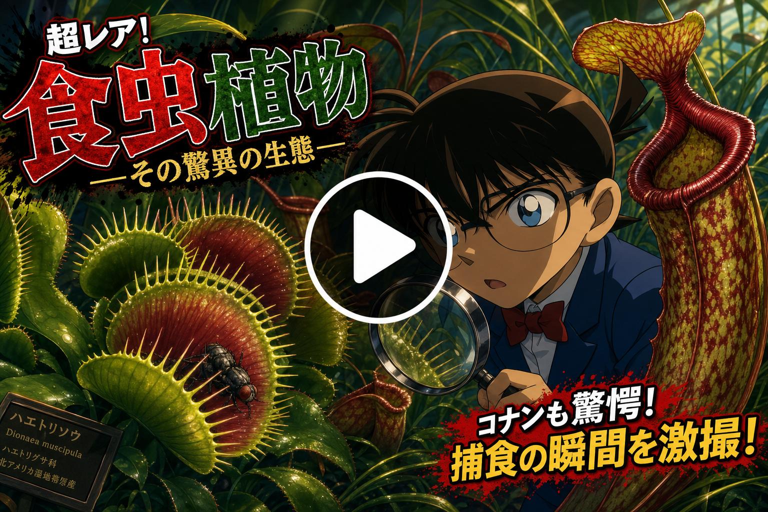17c一起草植物视频教程——食虫植物捕蝇草视频演示